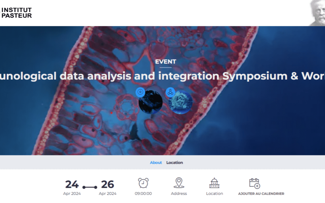 Immunological data analysis and integration Symposium and Workshop