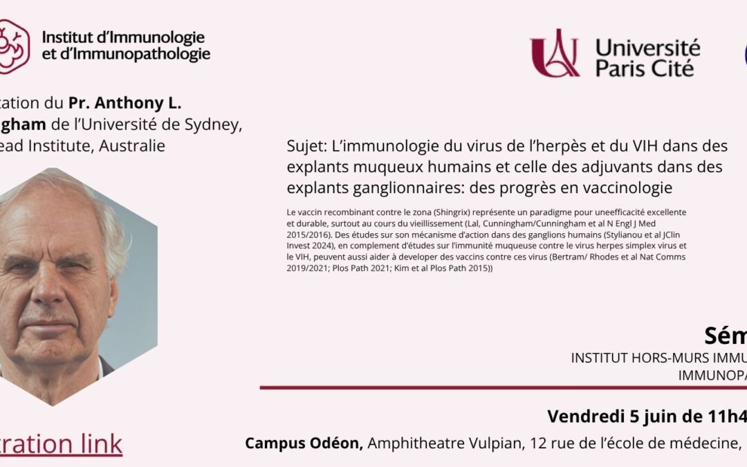 Séminaire d’immunologie