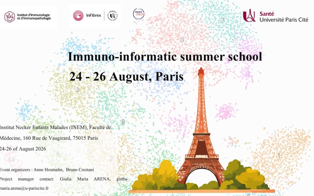 Immuno-informatics Summer School Program : 24-26 August, 2026, Paris